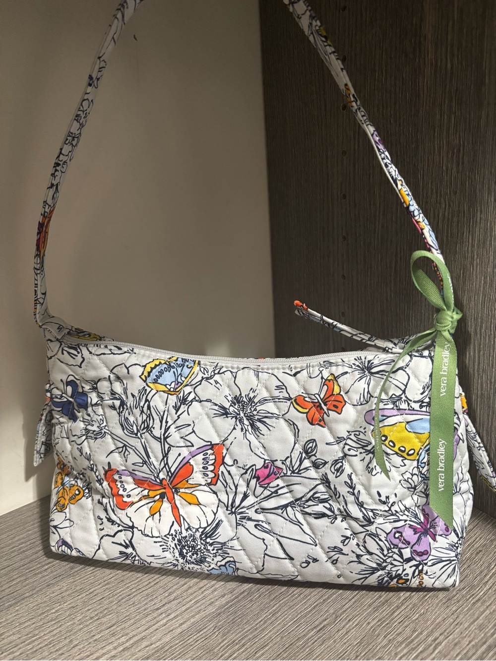 Vera Bradley Roxbury Crescent Shoulder Bag - Picture 2 of 3